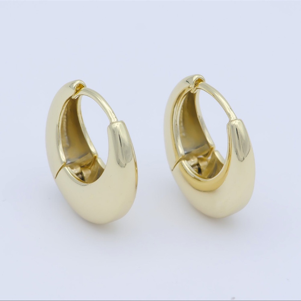 Chunky Gold Earrings